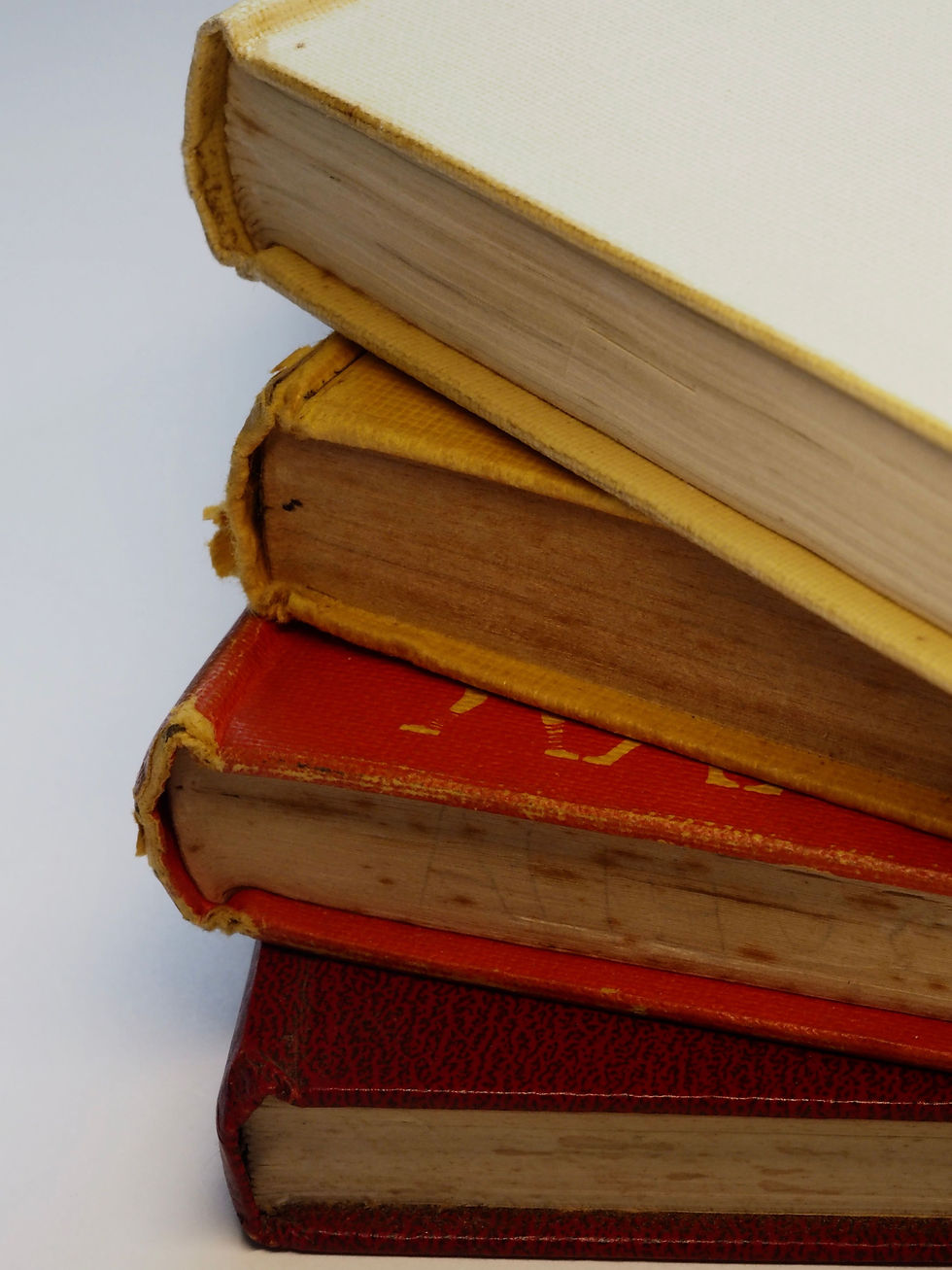 Un ensemble de livres anciens