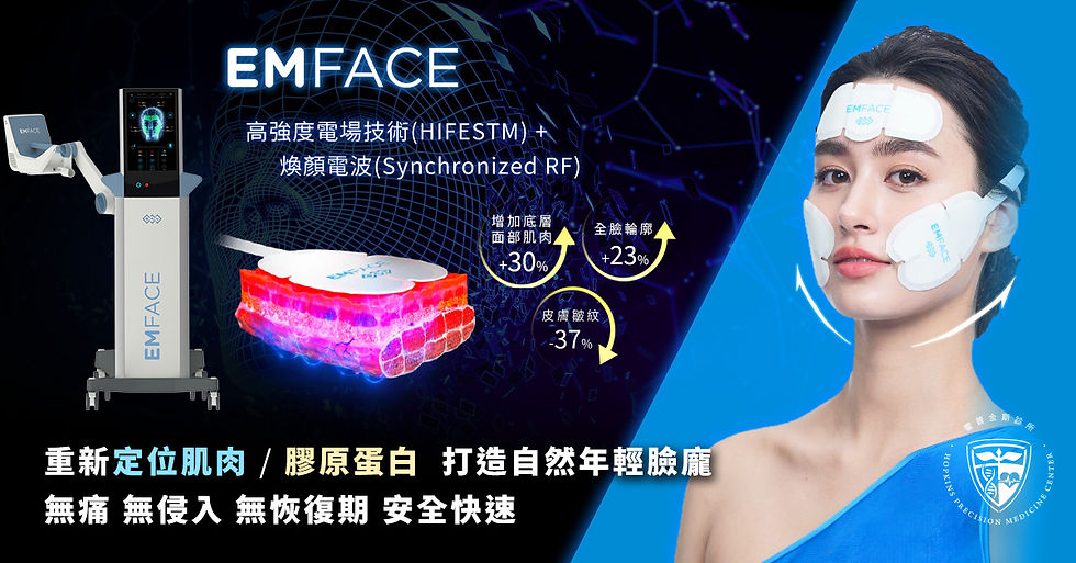 創新技術「EMFACE」菲斯波,由英國醫療儀器公司BTL研發,是全球第一部也是唯一一部同時提升臉部肌肉彈性、治療筋膜層及真皮層的儀器