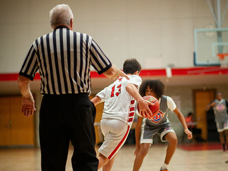 Playing Basketball