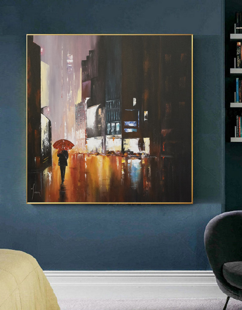 Thumbnail: "Times Square" Hand Painted Original