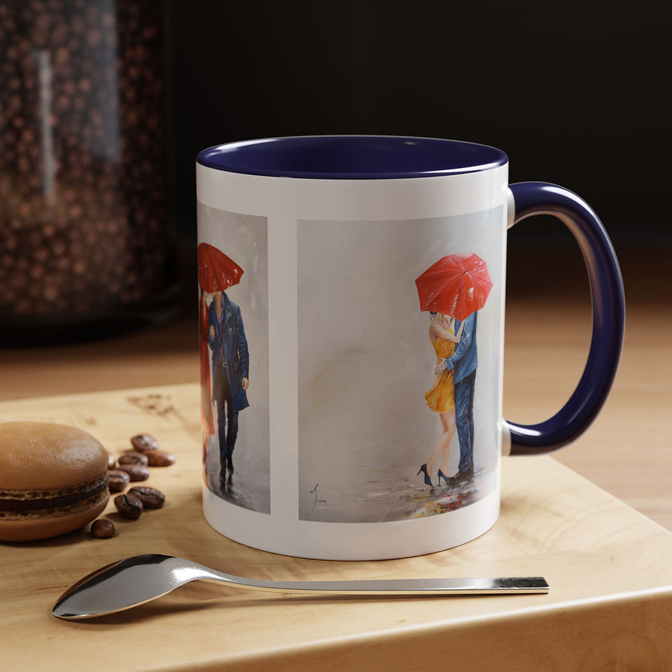 Thumbnail: "Three Couples" Coffee Mug  - 11/15oz - 312/425 gr