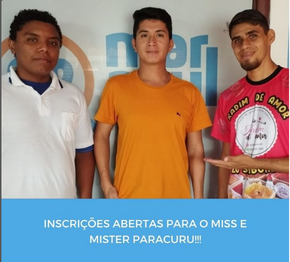 Inscrições abertas para o Miss e Mister Paracuru!!!