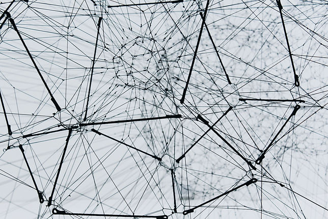 Netzwerk aus Linien