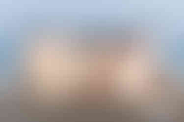 Friends look at the water together