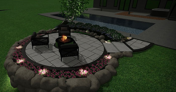 Patio Example for Landscaping