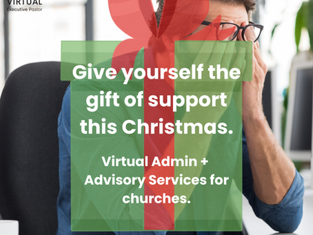 A Gift You Can Actually Use This Christmas: Administrative Support That Brings Peace to Your Ministry