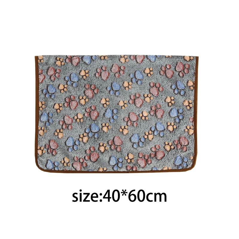 40X60CM Pet Blanket Winter Warm Dog Blanket Cute Warm and Comfortable Cat and Do