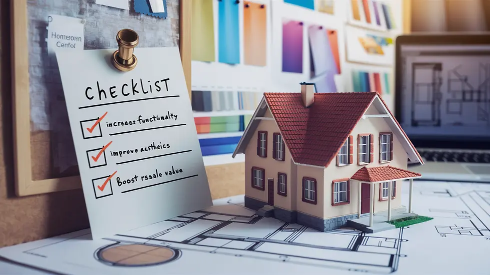 Checklist for Home Improvement