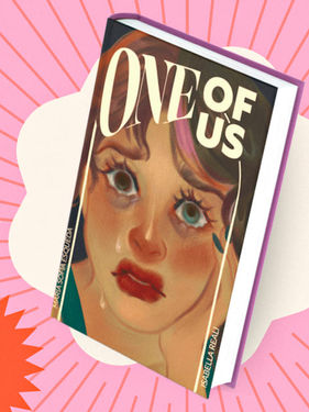 Book cover design one of us