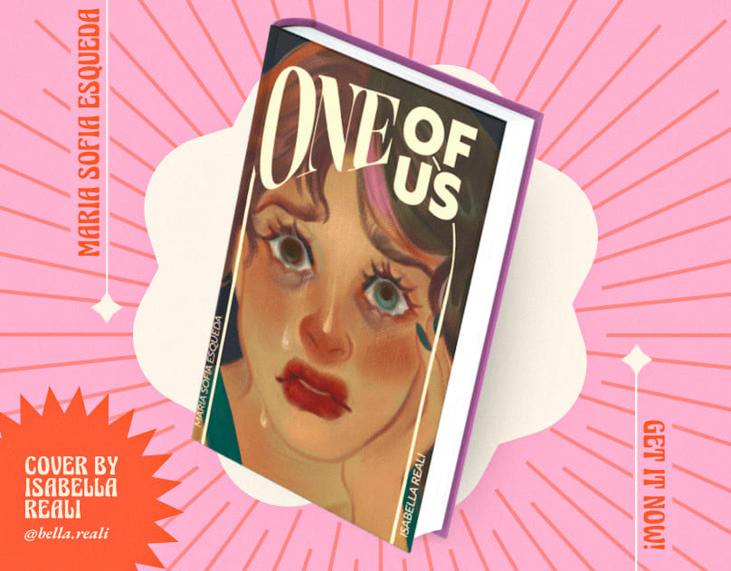Book cover design one of us