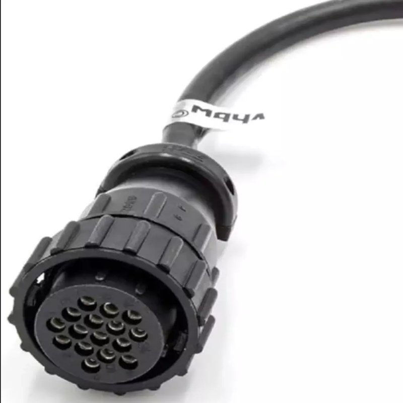 Miniature : Connecteur Scania 16 broches pour interface OBD2 diagnostic