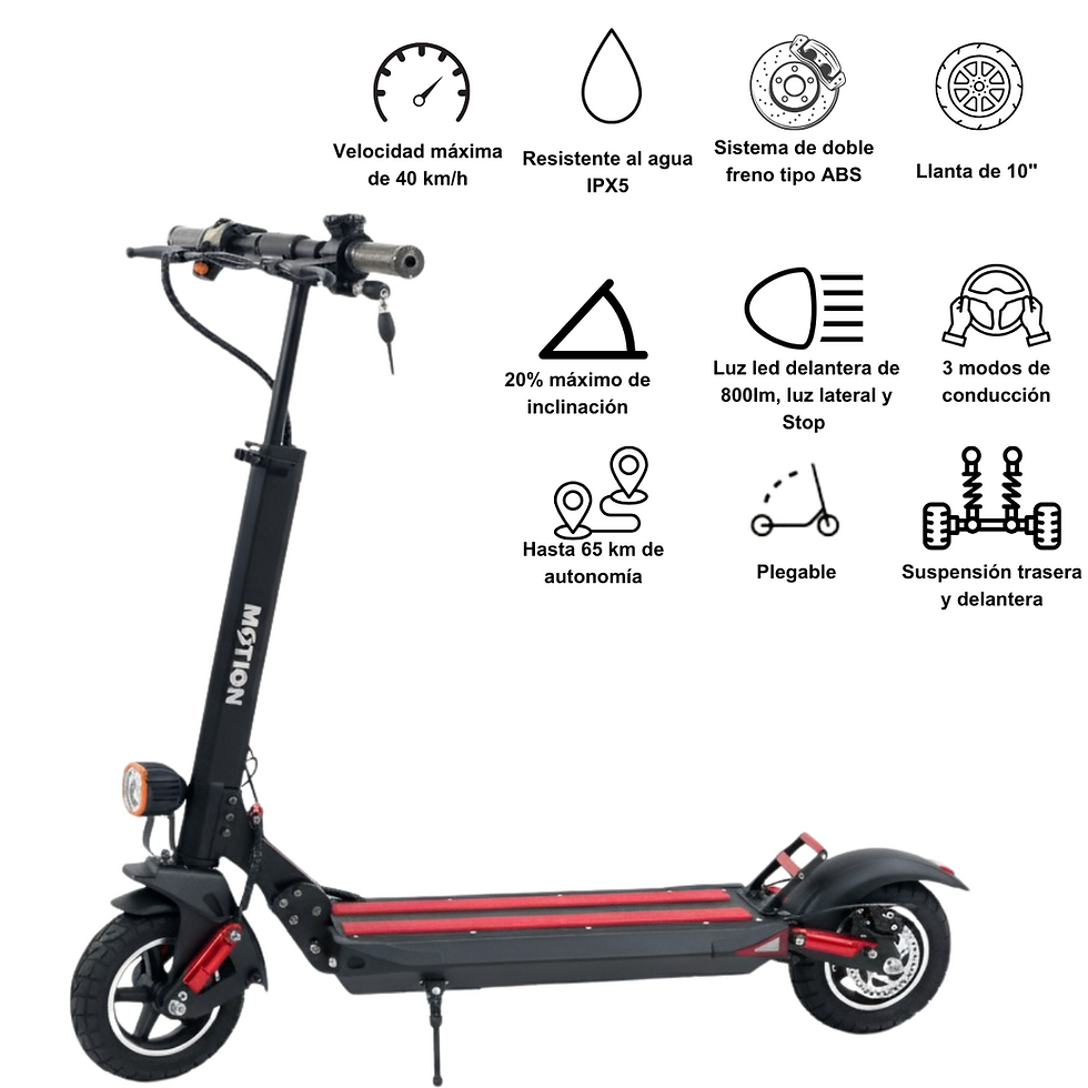 Miniatura: Patineta Scooter Eléctrica Inteligente Vel 40 Km/h NewYork