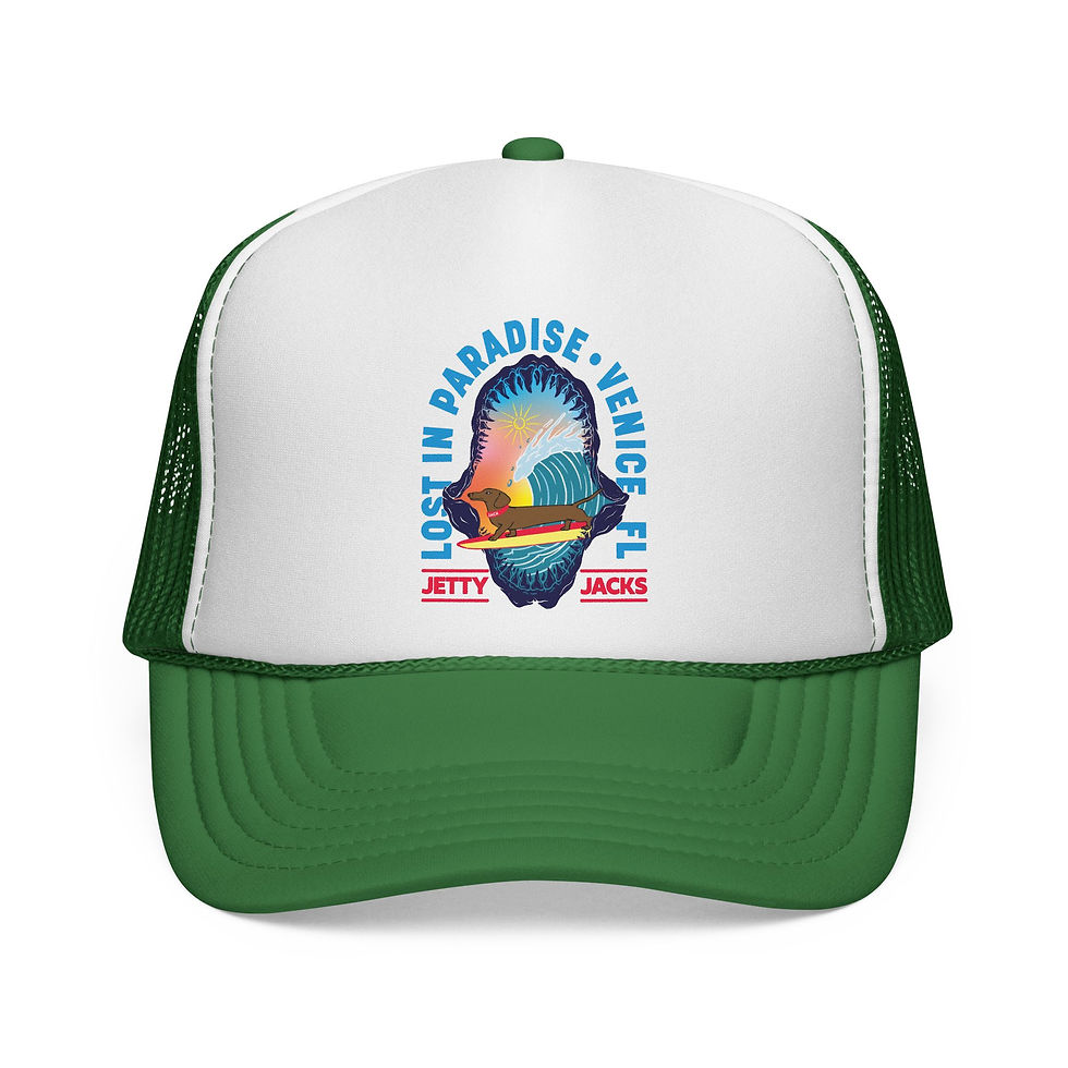 Thumbnail: Jetty Jack's Shark Jaw- Trucker Cap