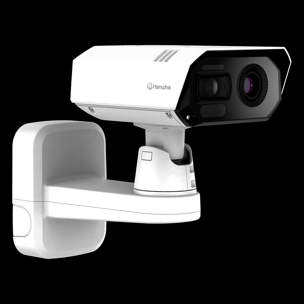 Cámara IP térmica bispectral para videovigilancia industrial