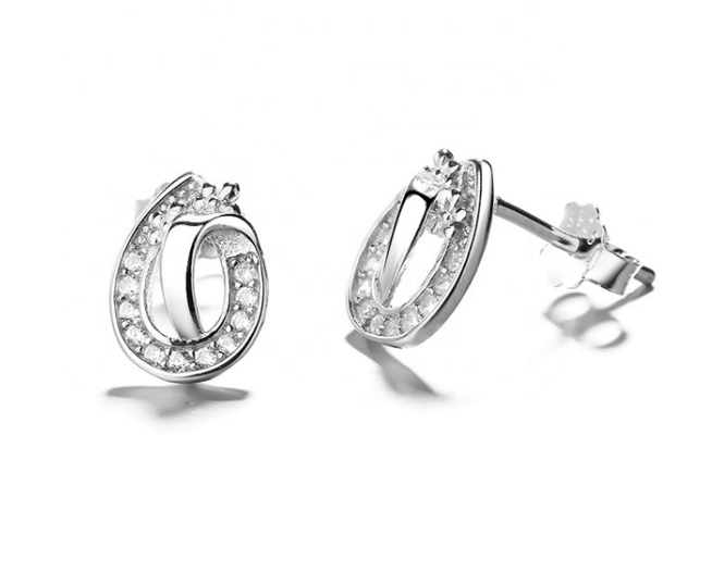Boules d'oreille en Argent 925/1000ème "  Drop "