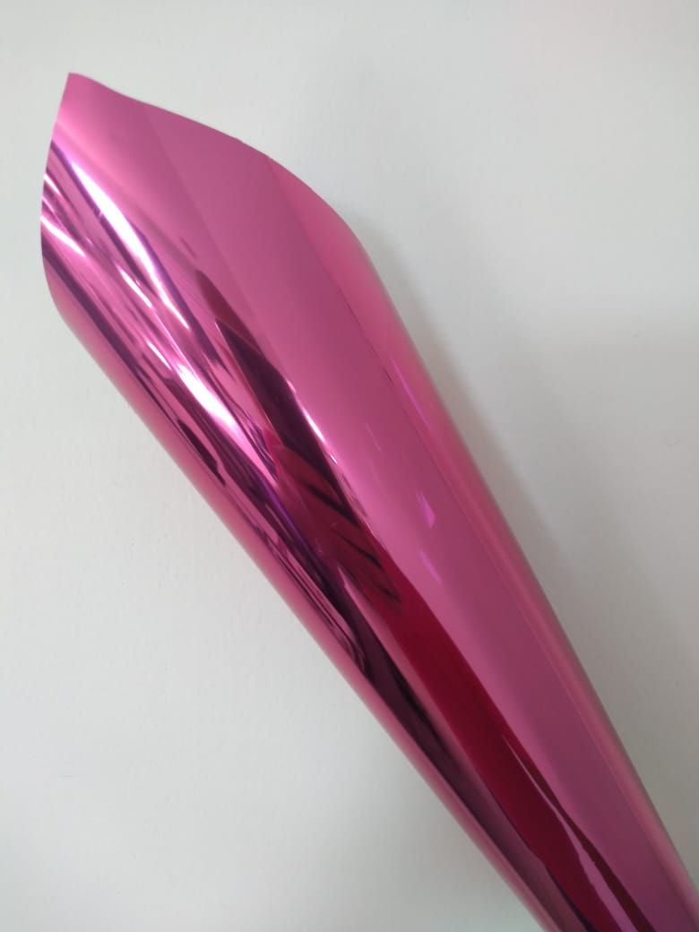 Miniatura: Película Rosa Pink Refletivo