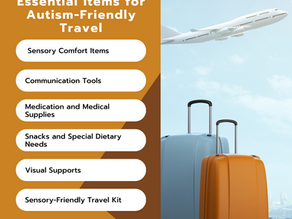 Packing for Adventure: Essential Items for Autism-Friendly Travel