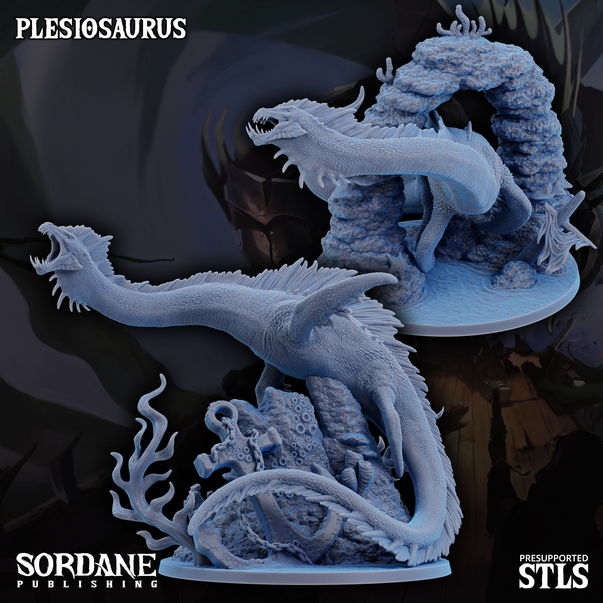 Plesiosaurus 150mm