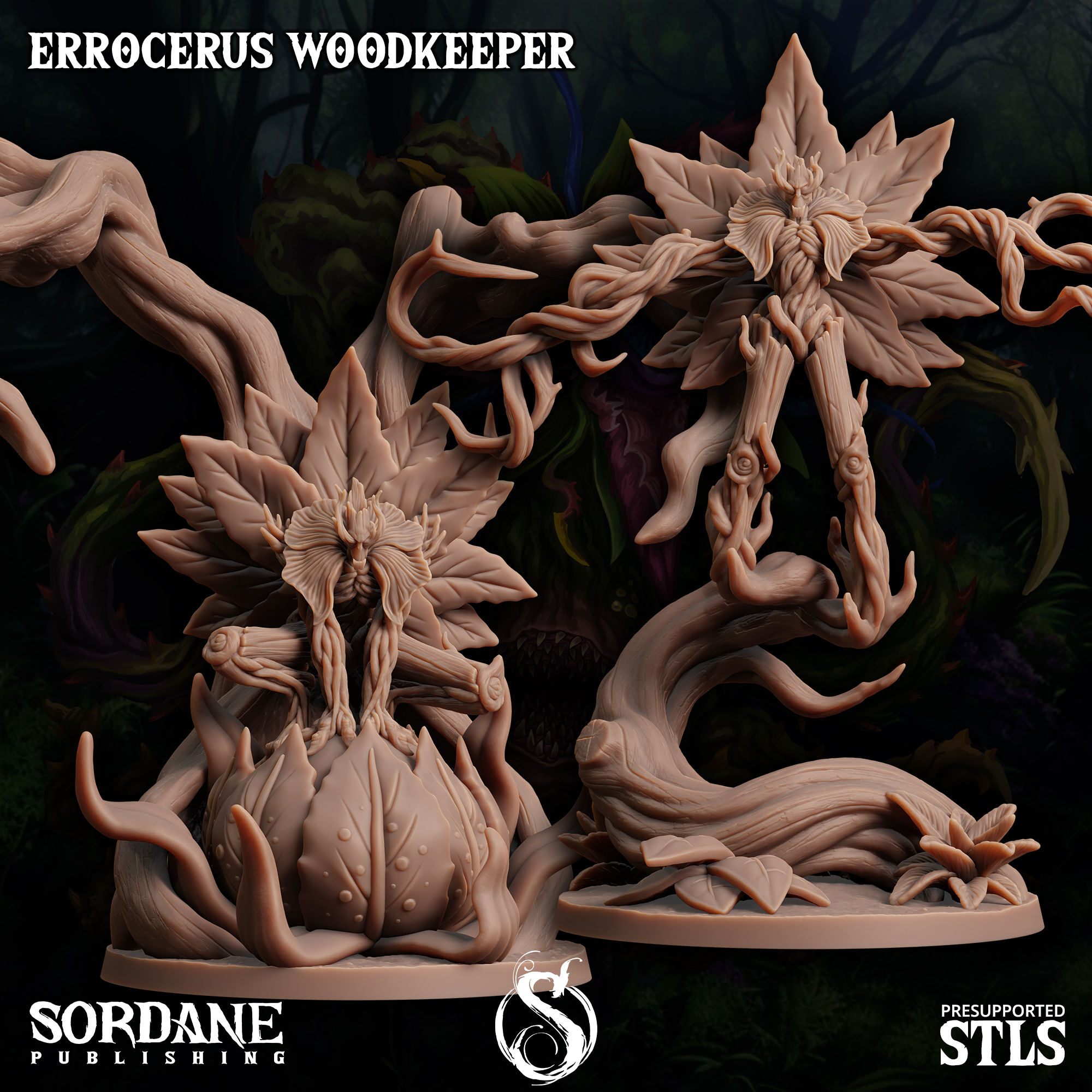 Errocerus Woodkeeper 75mm