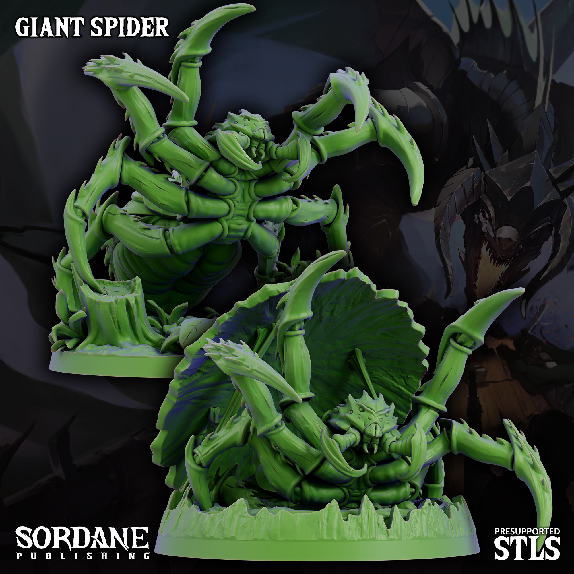 Giant Spider 100mm