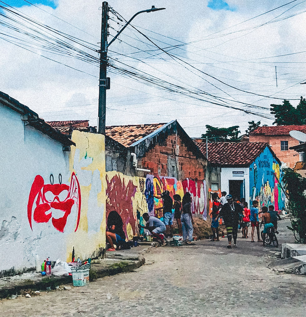 2ª edição do Colorindo as Comunidades, realizada no Jardim Centenário. (foto:Janisse Bispo)