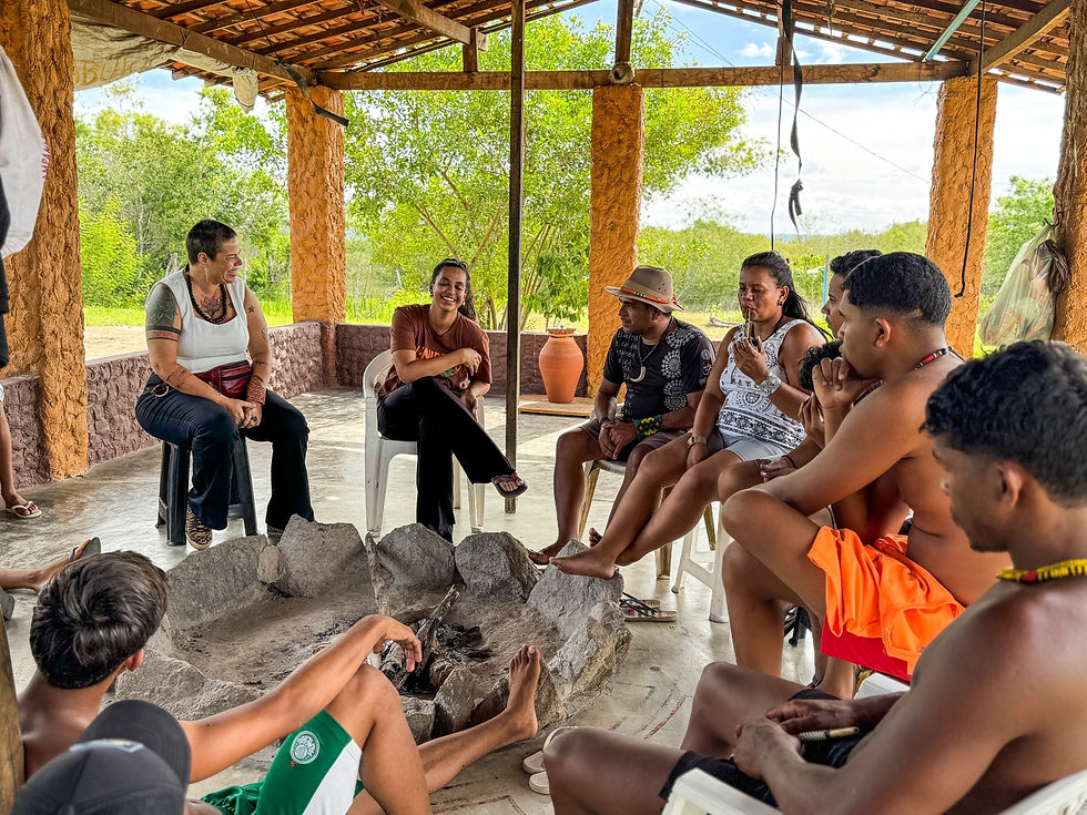 A série Originários foi um caminho para mostrar as histórias contadas por aqueles que realmente vivenciam esses territórios. (Foto: Francielle Nonato)