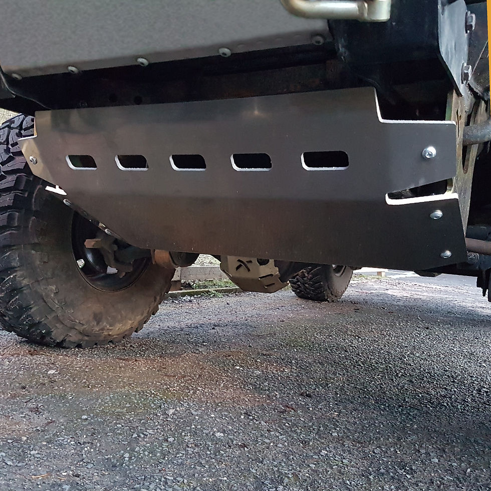 Thumbnail: Discovery 2 Heavy Duty Alloy Steering Guard - Big Lift (Td5 & V8)