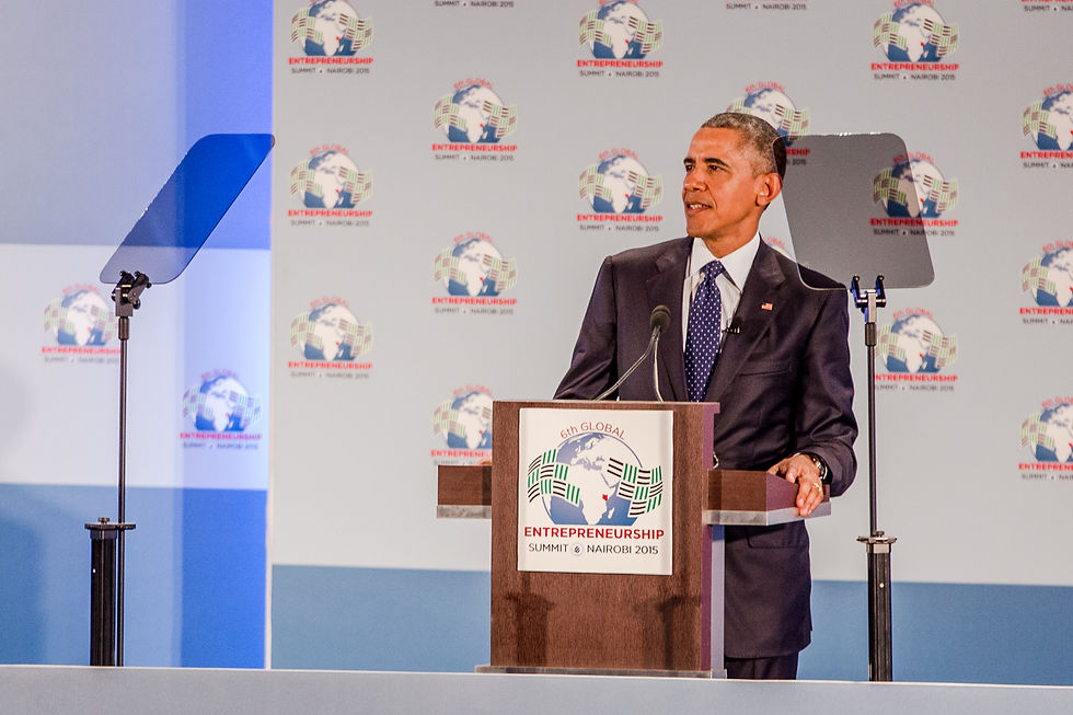Barack Obama at GES in Kenya