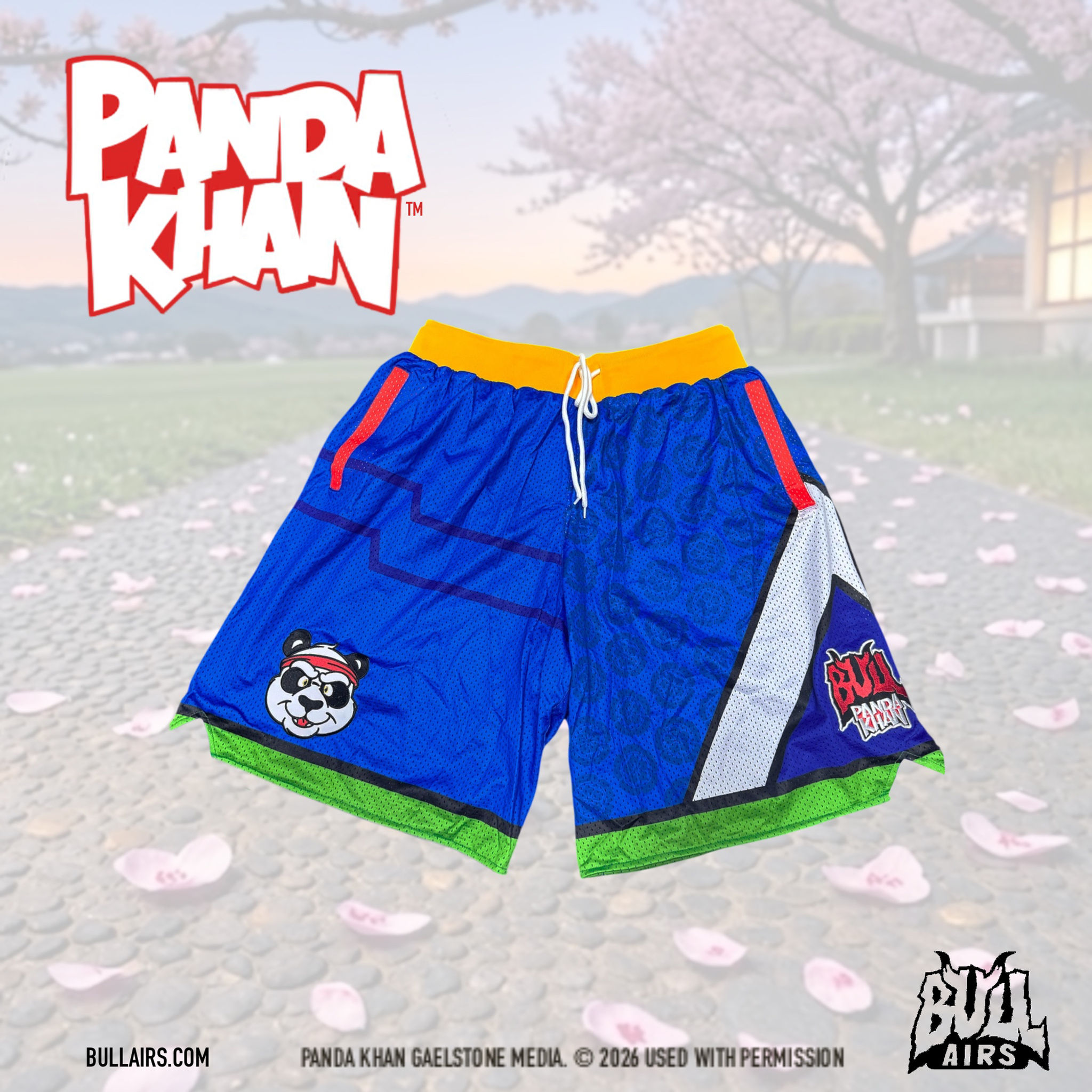 Panda Khan - Mesh Shorts