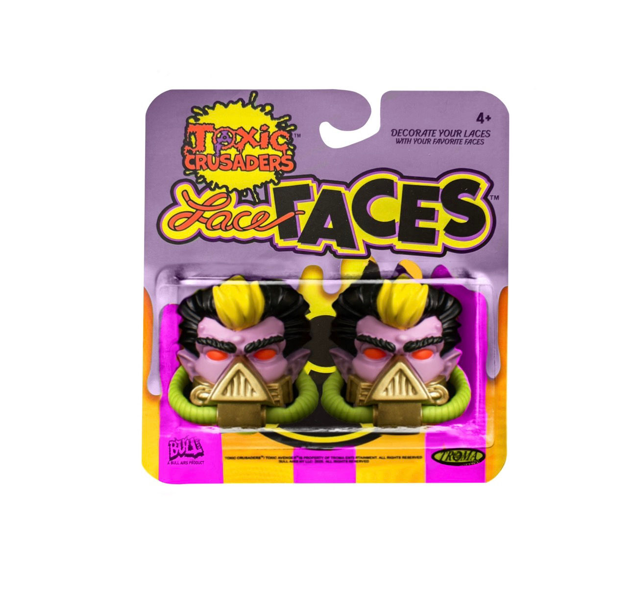  Lace Faces™ - Toxic Crusaders™  Dr. Killemoff