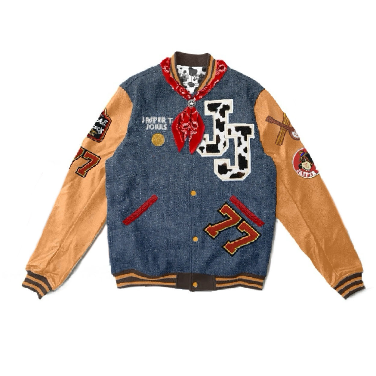 Jasper Jowls Premium Varsity Jacket - Chuck E. Cheese