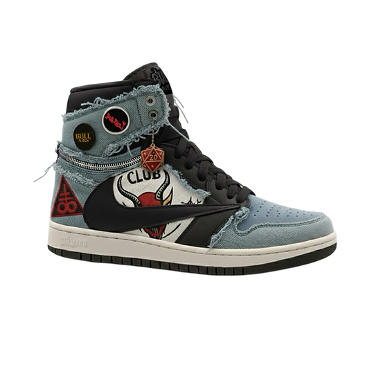 MetalHeads - Custom AJ1 High Tops | Bull Airs