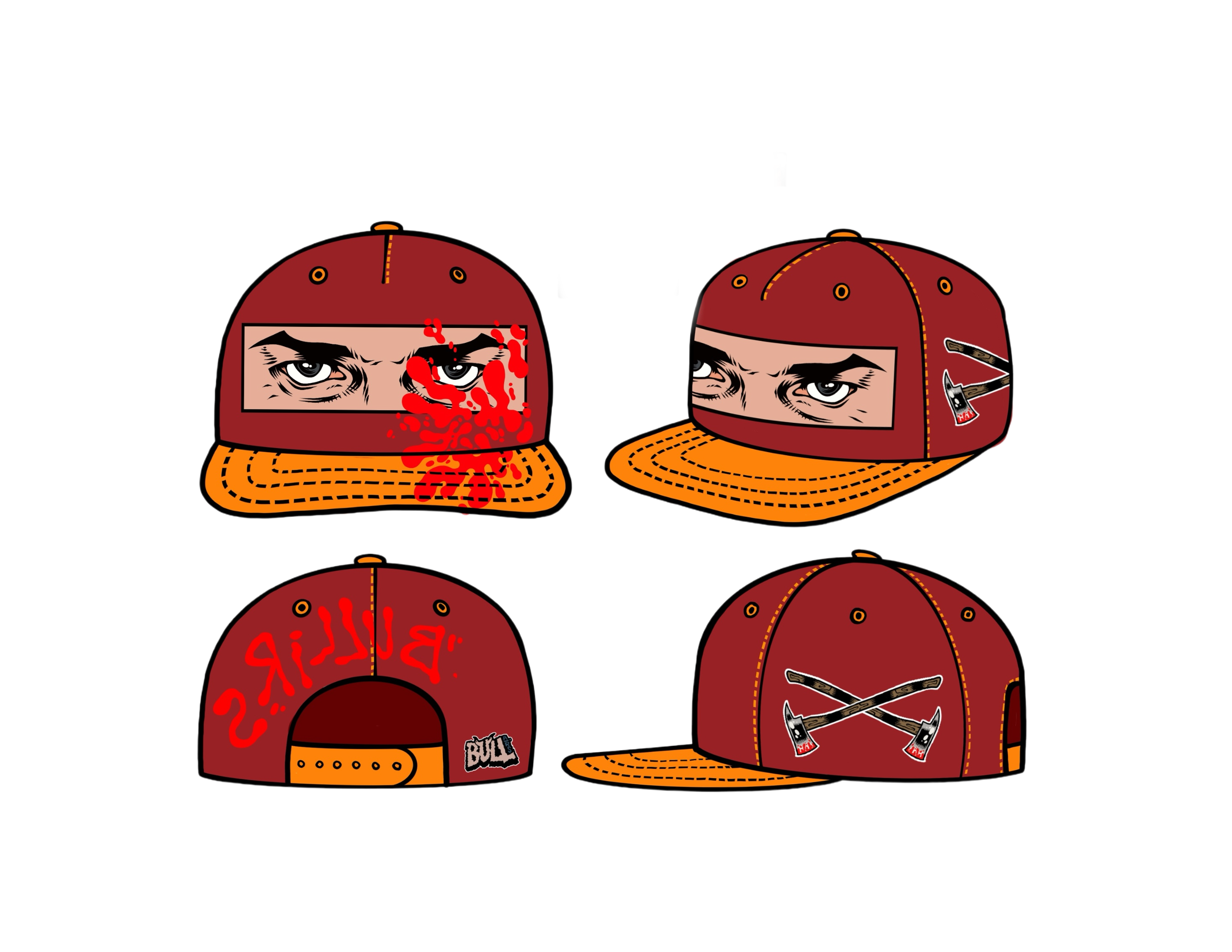 Sriallub Blood Axe - Snapback Hat