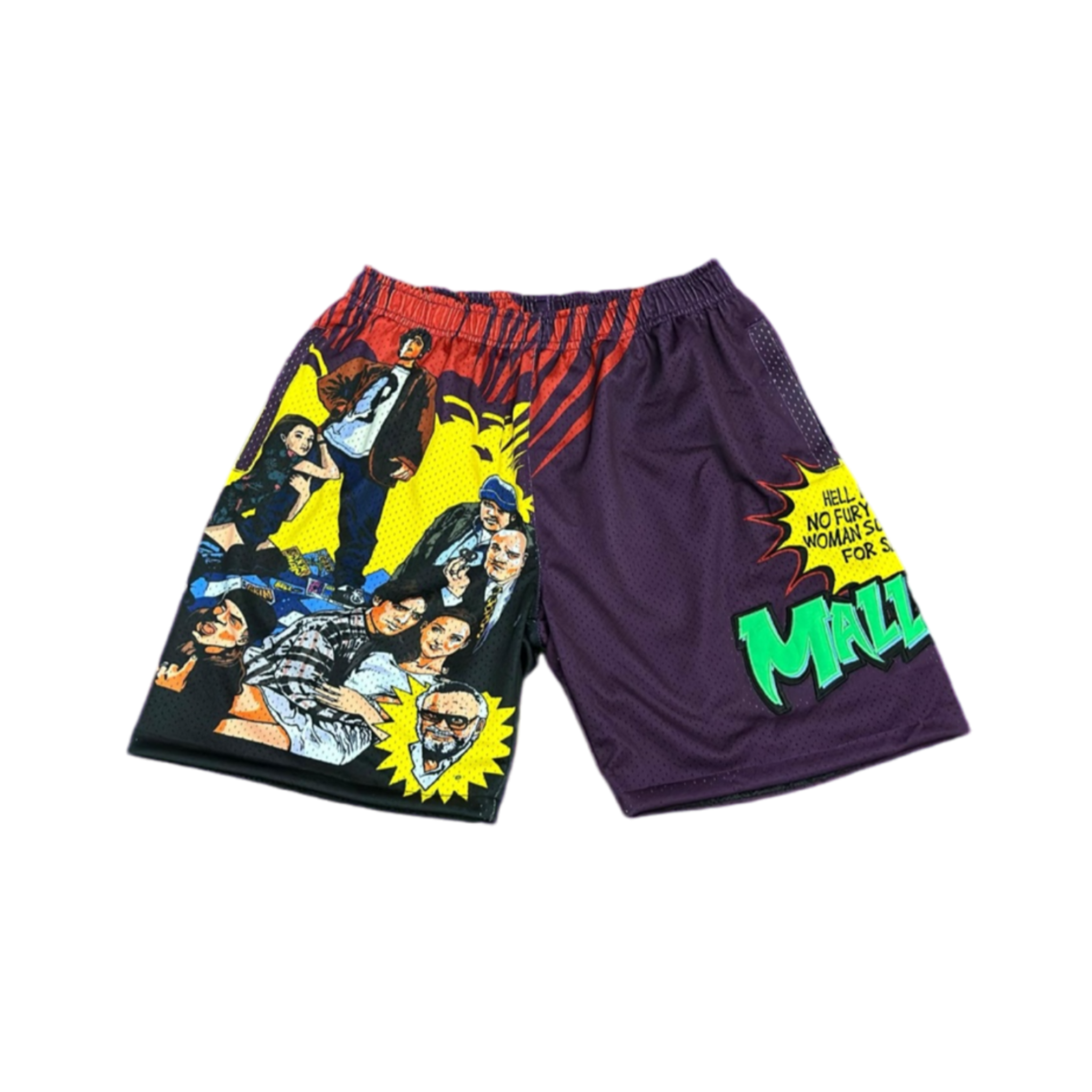 Mallrats - Purple Mesh Shorts