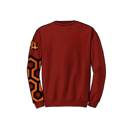 Blood Stained Carpet Crew Neck Bull Airs Blood Stained Carpet Crew Neck Bull Airs