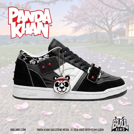 Panda Khan - Short Horn Shadow Samurai Variant | Bull Airs