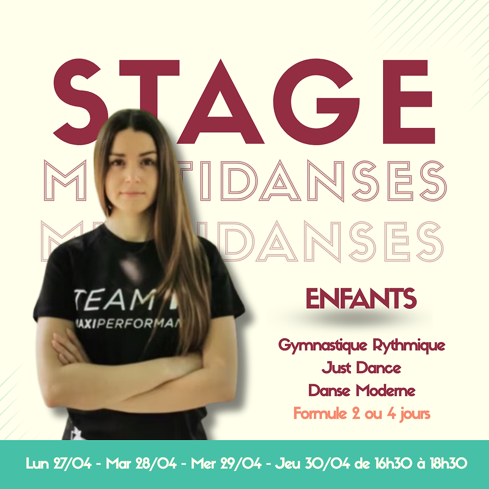 Stage Multidanses - Enfants