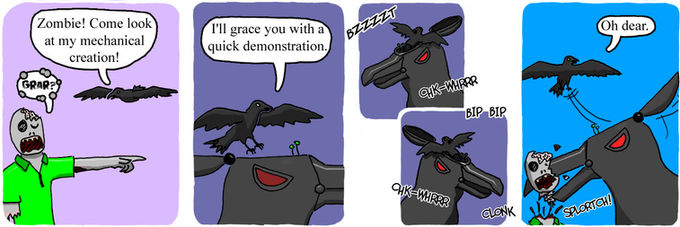 Revenge of the Mecha-Raven