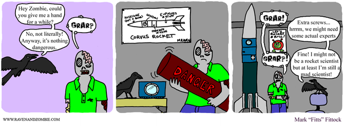 Raven has the basics of rocketry but not much more