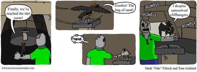 Macguffin gave Raven and Zombie the map