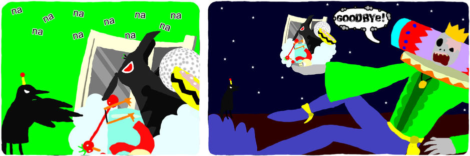 This is not goodbye, just an old comic