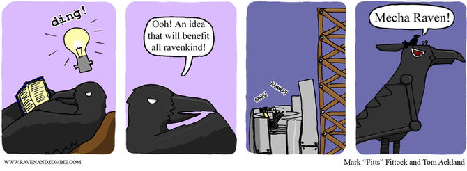 Raven is inspired by Japanese poetry