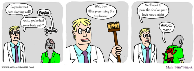 Zombie collects obscure medical conditions