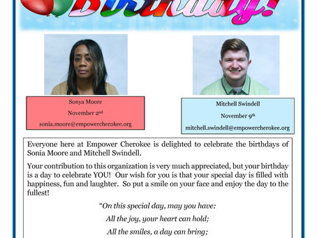 HAPPY BIRTHDAY TO YOU!