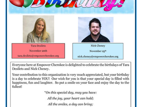 HAPPY BIRTHDAY TO YOU!