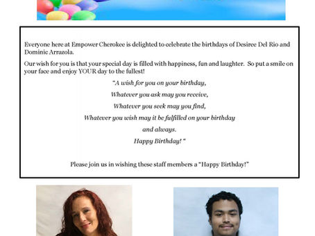 HAPPY BIRTHDAY TO YOU!
