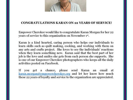 CONGRATULATIONS KARAN!