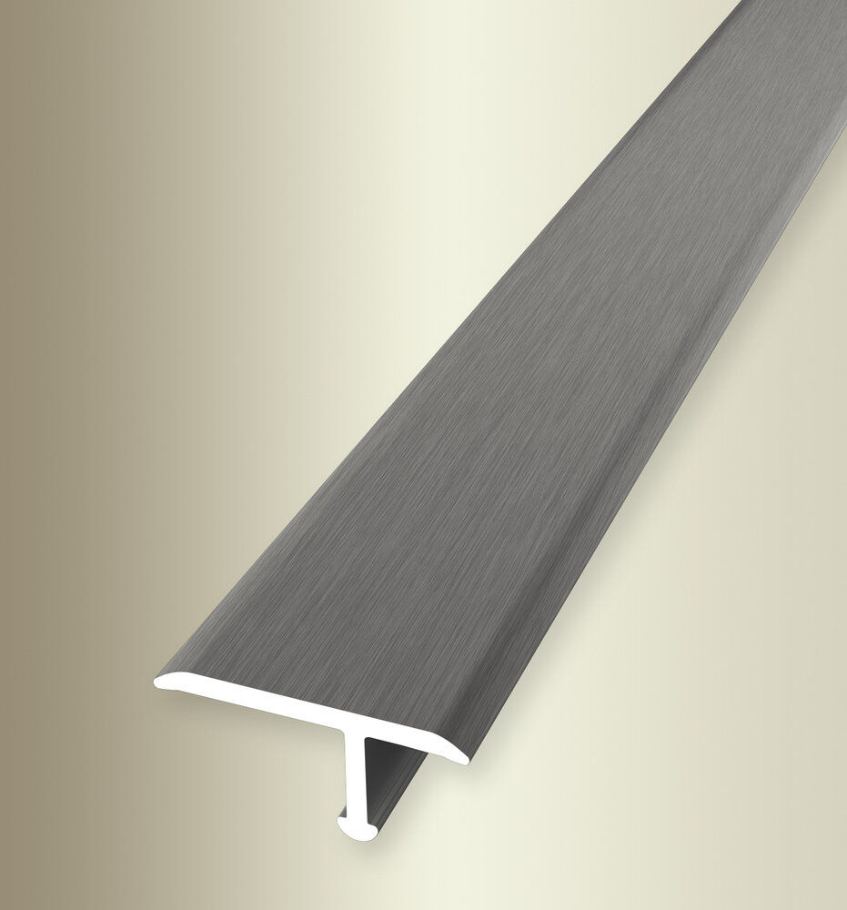 Anodēta alumīnija T-profils 2,7m, 20mm, 6mm, nerūsējošais tērauds