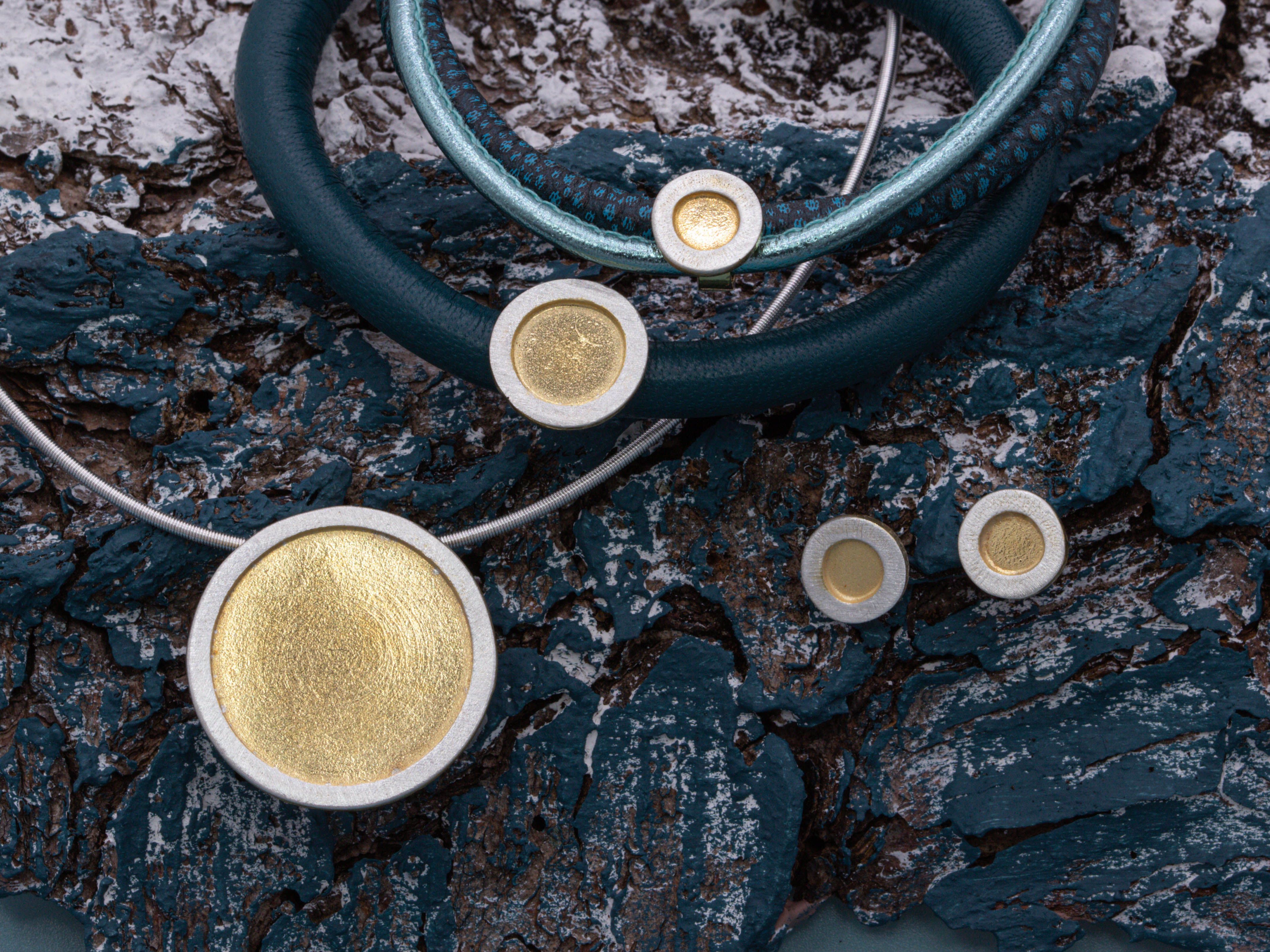 020506 Set teilvergoldet