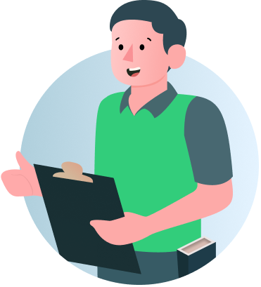 Warehouse operative graphic